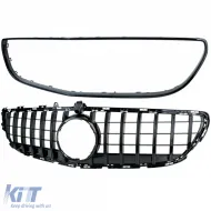Sport grille black gloss fits Mercedes CLS C218 X218 Facelift 14-18-image-6326624