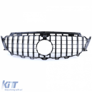 Sport grille black gloss fits Mercedes E W213 S213 C238 A238 16-20-image-6261280