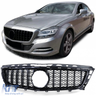 Sport grille black gloss for Mercedes CLS C218 X218 pre-facelift 11-14 - ODGM6014152