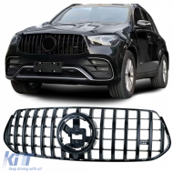 Sport grille black gloss for Mercedes GLE V167 Coupe C167 18-23 with AMG - ODGM6015476
