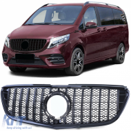 Sport grille black gloss for Mercedes V-Class Vito W447 W448 from 19 - ODGM6014482