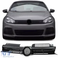 image-69-Sport grille black gloss for VW Golf 6 Sedan Variant Cabrio 08-13