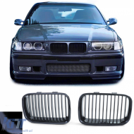 Sport grille black gloss suitable for 3 Series BMW E36 pre-facelift 91-96
