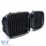 Sport grille black gloss suitable for 3 Series BMW E36 pre-facelift 91-96-image-6209889