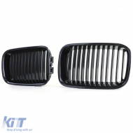 Sport grille black gloss suitable for 3 Series BMW E36 pre-facelift 91-96-image-6209890