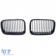 Sport grille black gloss suitable for 3 Series BMW E36 pre-facelift 91-96-image-6209891