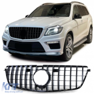 Sport grille black gloss suitable for Mercedes GL X166 pre-facelift 2012-2015 - ODGM6013479