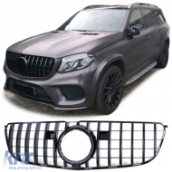 Sport grille black gloss suitable for Mercedes GLS X166 2015-2019