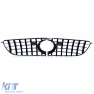 Sport grille black gloss suitable for Mercedes GLS X166 2015-2019-image-6209731