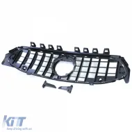 Sport grille black gloss suitable for Mercedes CLA C118 X118 from 19-image-6257208