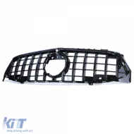 Sport grille black gloss suitable for Mercedes CLA X118 from 19-image-6257383