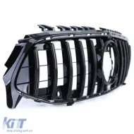 Sport grille black gloss suitable for Mercedes CLA X118 from 19-image-6257384