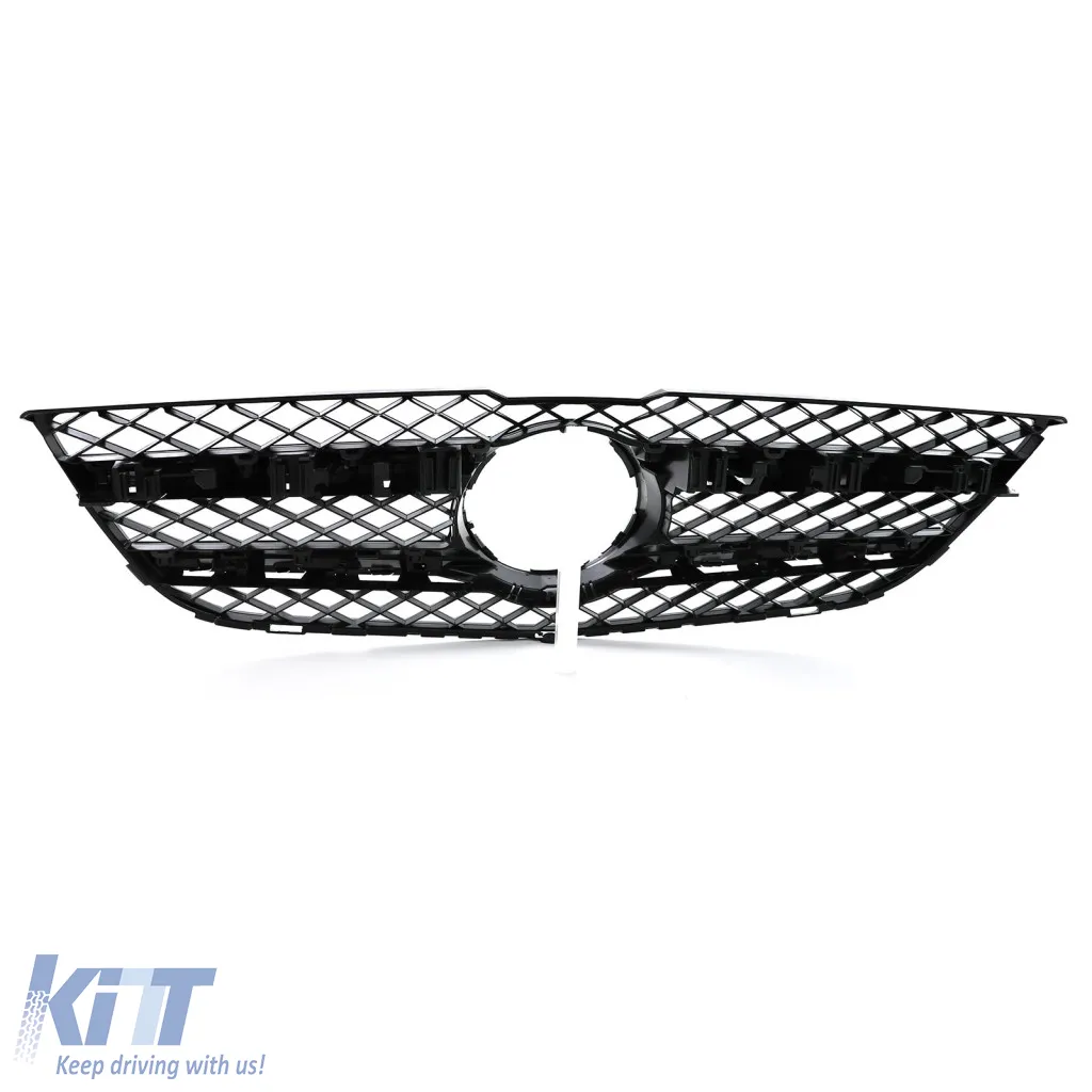 Sport grille black silver fits Mercedes GLK X204 facelift 12-15