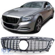 Sport grille chrome black for Mercedes CLS C218 X218 pre-facelift 11-14 - ODGM6013480