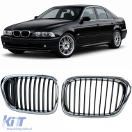 Sport grille front grill black chrome fits for 5 Series BMW E39 1995-2003 - ODGB6015489