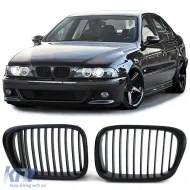 image-38-Sport grille front grill black for 5 Series BMW E39 1995-2003