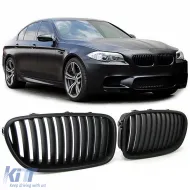 image-69-Sport grille front grill black for 5 Series BMW F10 F11 2010-2017