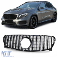 Sport grille front grill gloss black fits for Mercedes GLA X156 2013-2016 - ODGM6025212