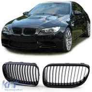 image-29-Sport grille front grill gloss black for 3 Series BMW E92 E93 2010-2013