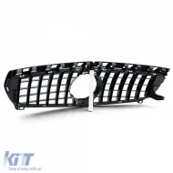 Sport grille front grill gloss black for Mercedes A-Class W176 2012-2015-image-6257786