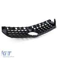 Sport grille front grill gloss black for Mercedes A-Class W176 2012-2015-image-6257787