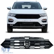 image-7-Sport grille gloss black fits VW T-Roc 2017-2021
