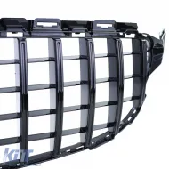 Sport grille gloss black for Mercedes C-Class W205 S205 18-21-image-6257446