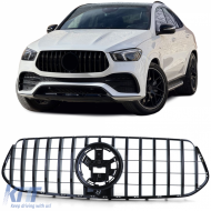 Sport grille gloss black for Mercedes GLE V167 Coupe C167 2018-2023 - ODGM6012619
