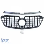Sport Grille Gloss Black for Mercedes Vito W447 Pre-Facelift 2014-2019-image-6326155