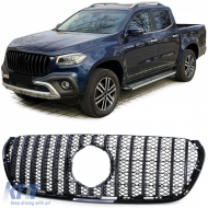 Sport Grille Gloss Black for Mercedes X Class W470 17-20 - ODGM6014190