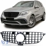 image-53-Sport grille gloss black suitable for Mercedes GLE W166 15-19