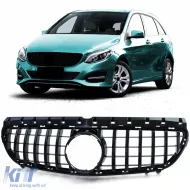 image-9-Sport grille glossy black suitable for Mercedes B-Class W246 14-18