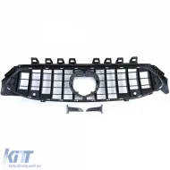 Sport grille PDC gloss black for Mercedes CLA X118 from 19-image-6257217
