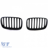 Sport grille Performance matte black suitable for BMW X5 E70 X6 E71 06-13-image-6264043