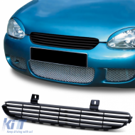 Sport grille without emblem black for Opel Corsa B 1997-2000
