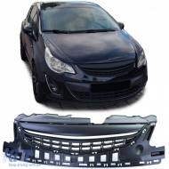 Sport grille without emblem black for Opel Corsa D 11-14