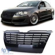 Sport grille without emblem black for VW Passat B6 3C 05-08 - ODGV6012335