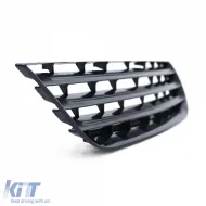 Sport grille without emblem black for VW Polo 9N3 05-09-image-6257113