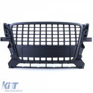 Sport grille without emblem black suitable for Audi Q5 8R 2008-2012-image-6258924