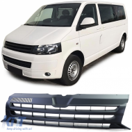Sport grille without emblem matte black for VW Bus T5.2 Facelift 09-15