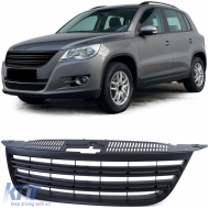 Sport grille without emblem with double slat black for VW Tiguan 5N 07-11 - ODGV6012929