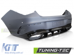 image-65-Sport hátsó lökhárító fekete - Mercedes CLA W118 19-23