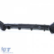 Sport Heckdiffusor glänzend + Endrohre 340 Look geeignet für BMW 3er G20 G21 320 330-image-6198841