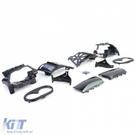 Sport Heckdiffusor mit schwarzen Endrohren, geeignet für Mercedes A Klasse V177 19-25-image-6259226