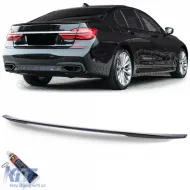 image-65-Sport Heckspoiler Lip Gloss Schwarz mit ABE geeignet für BMW 7er Reihe G11 G12 14-17