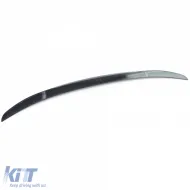 Sport Heckspoiler Lippe glänzend schwarz geeignet für BMW 8er Serie G14 F91 Cabriolet ab 18-image-6204157