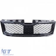 Sport honeycomb grille design suitable for Skoda Octavia 5E Facelift 17-20-image-6210786