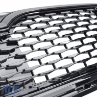 Sport honeycomb grille design suitable for Skoda Octavia 5E Facelift 17-20-image-6210787