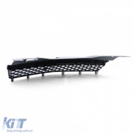 Sport honeycomb grille without emblem black for Opel Astra H GTC TwinTop 05-10-image-6209244