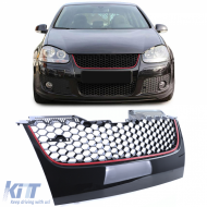 Sport honeycomb grille without emblem for VW Golf 5 GTI 03-09 - ODGV6012194